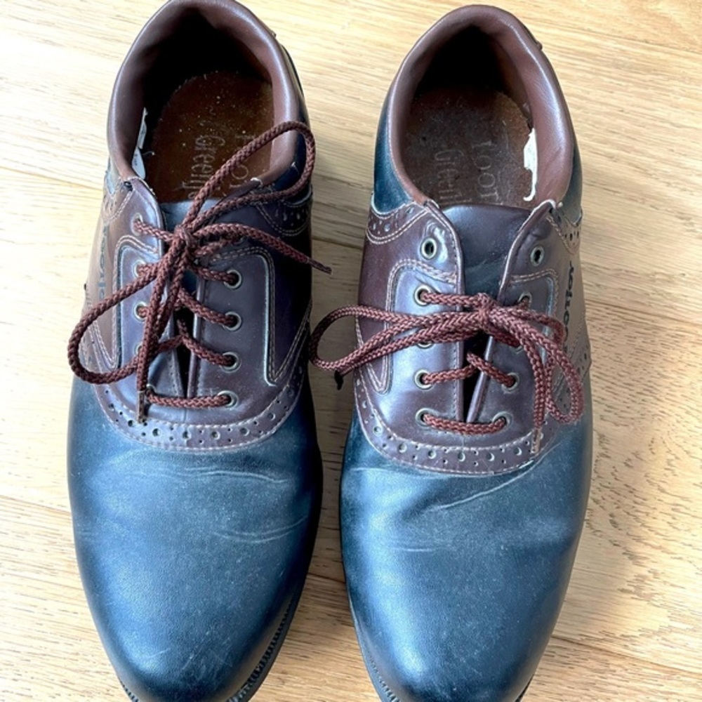 Footjoy greenjoy leather golf shoes